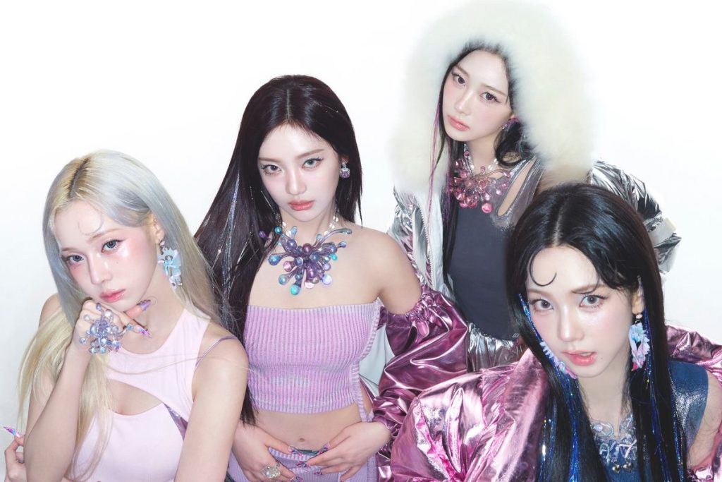 aespa marks five years together with a sweet and heartfelt group selfie