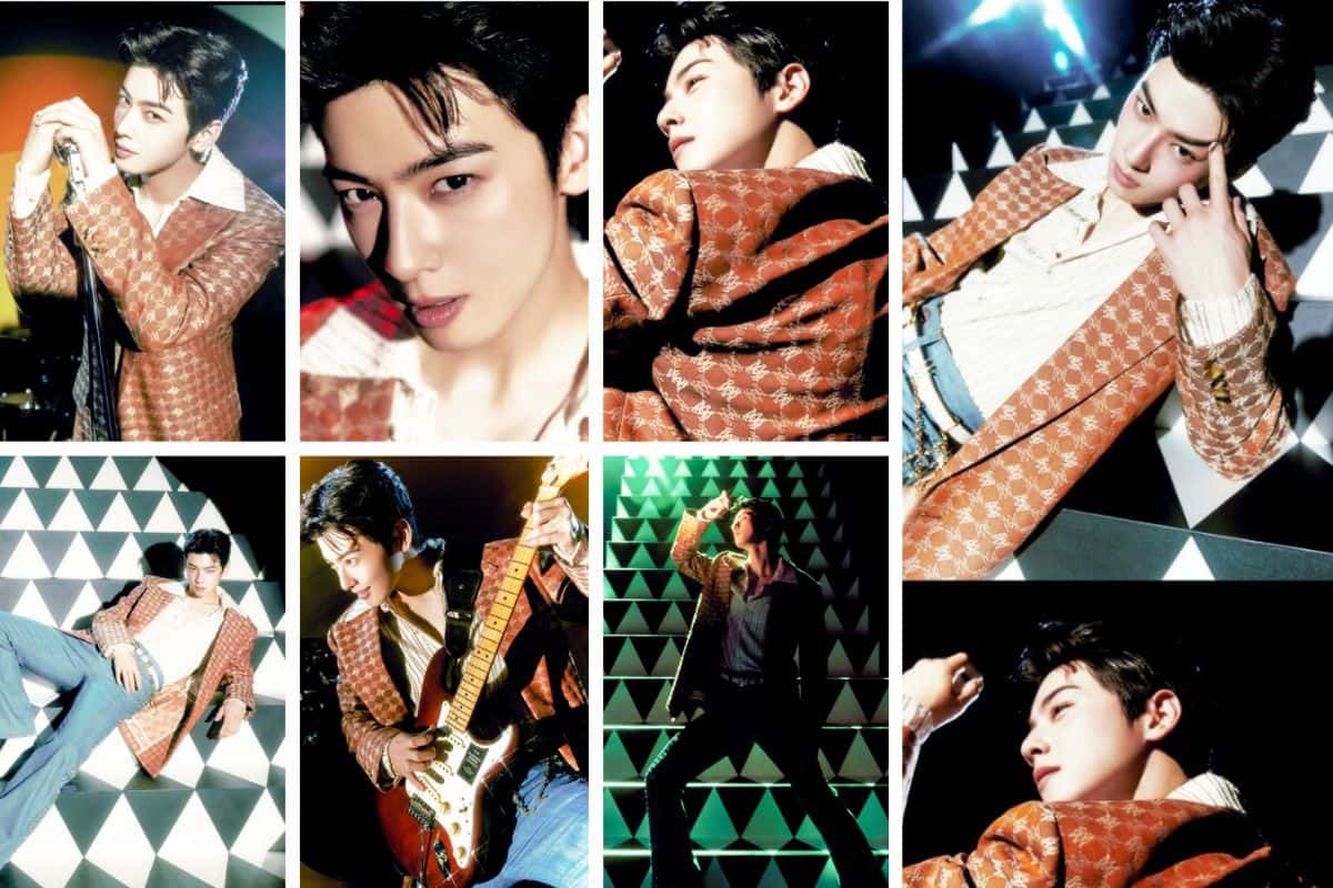 Cha Eunwoo looks fruity in new photoshoot 