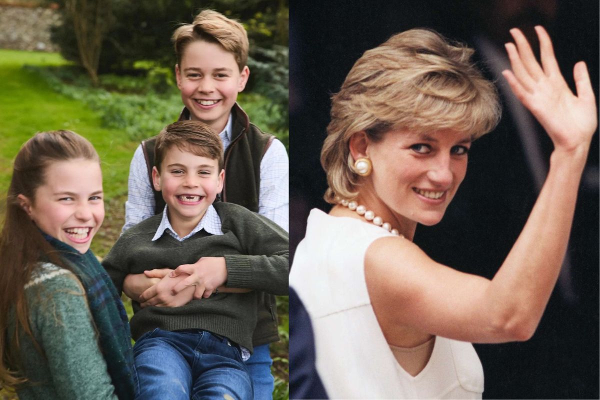 A royal supporter assures George, Charlotte, and Louis that Princess Diana would be proud of them