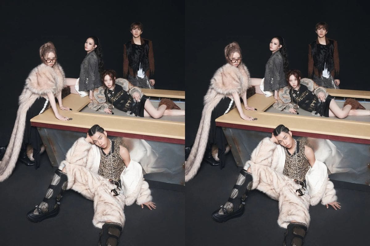 The idols exudess class in new ep concept photo