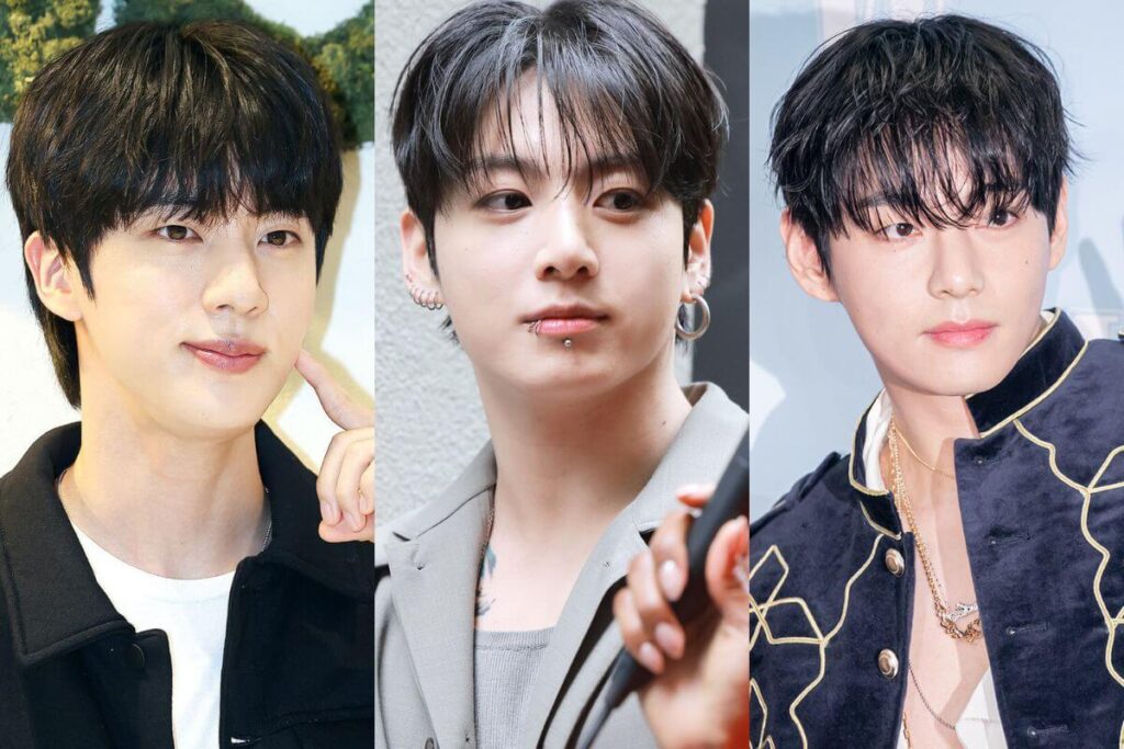 BTS 3 moments of Jin adulting while live streaming with Jungkook and V