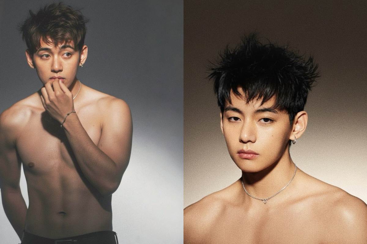 BTS V shocks fans going shirtless in the upcoming photobook “TYPE 非”