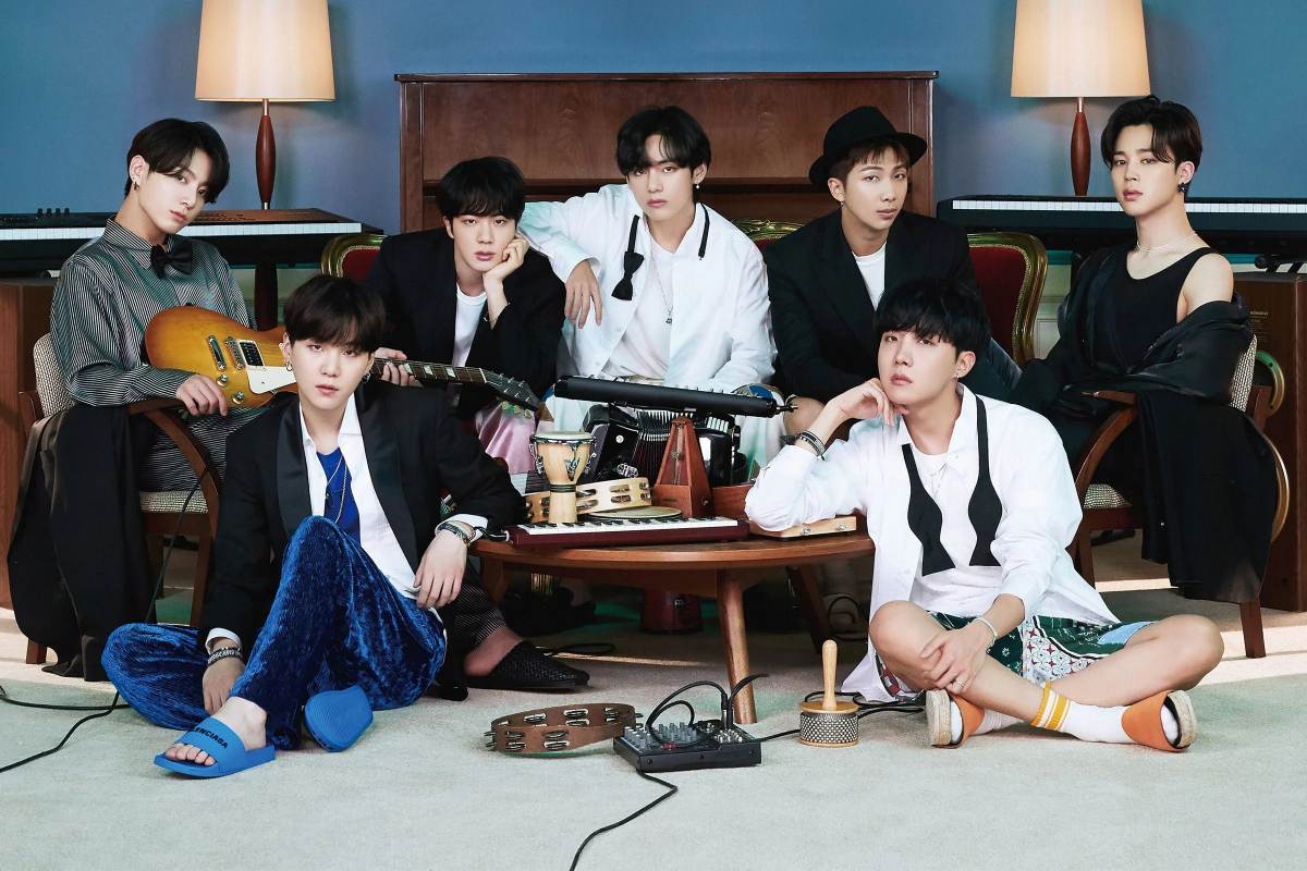 BTS captured in the practice room, fueling comeback fever