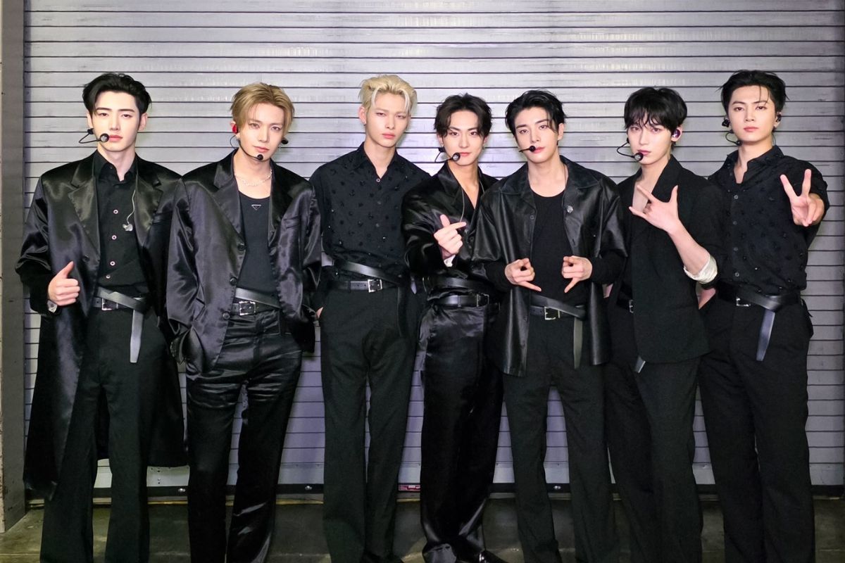 ENHYPEN attends the “Dark Moon” anime premiere in Tokyo