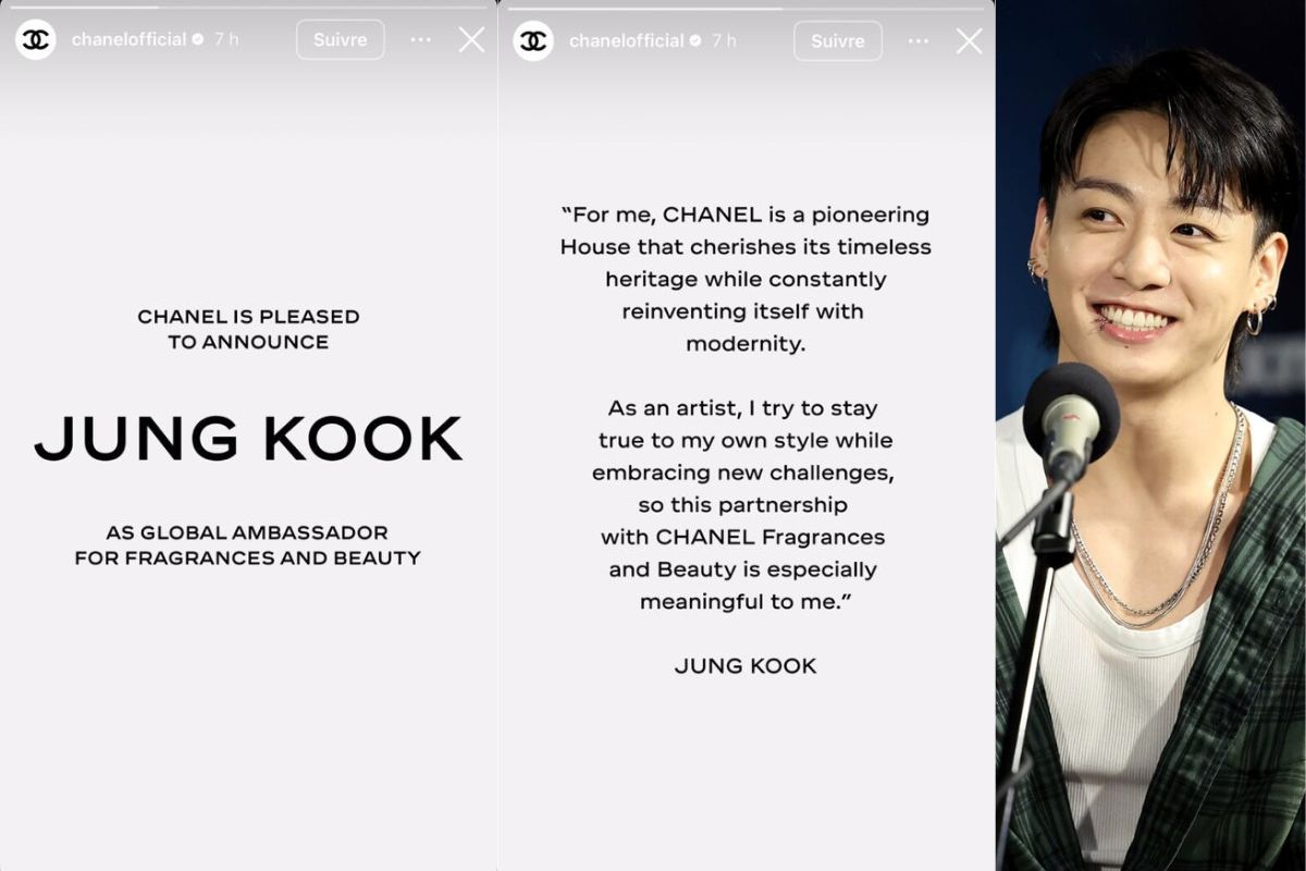 BTS' Jungkook has been named the new global ambassador for Chanel Fragrance & Beauty BTS' Jungkook has been named the new global ambassador for Chanel Fragrance & Beauty