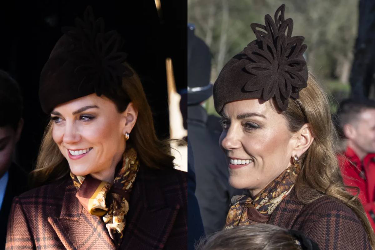 Kate Middleton wears a Cartier Christmas accessory with a Princess Diana nod