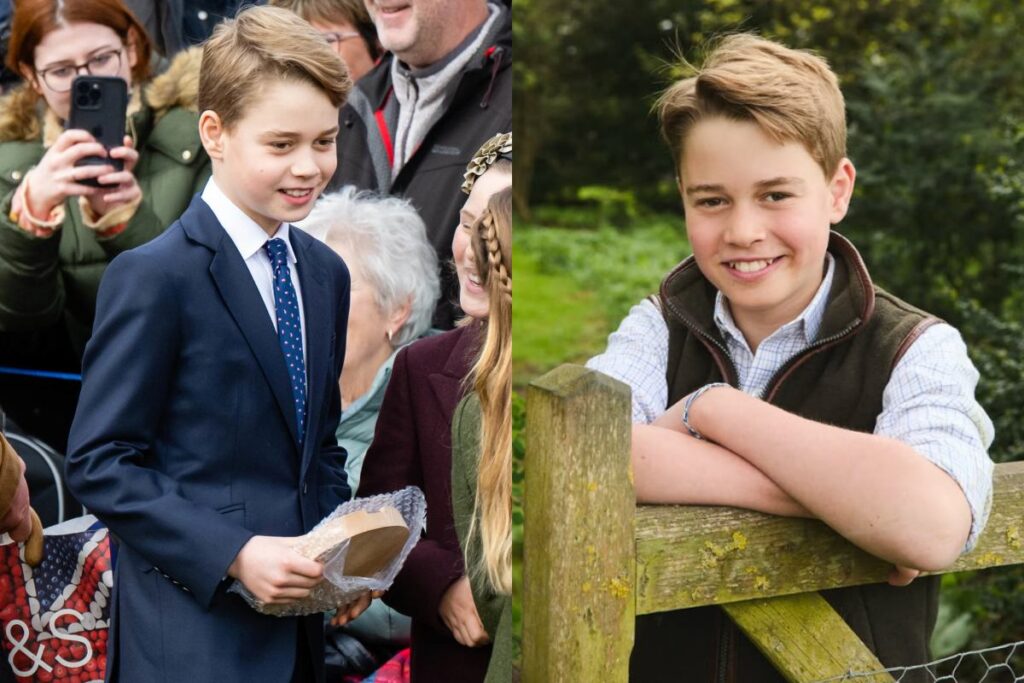 Prince George might be taller than everyone sooner than we think, royal fan tells Kate Middleton