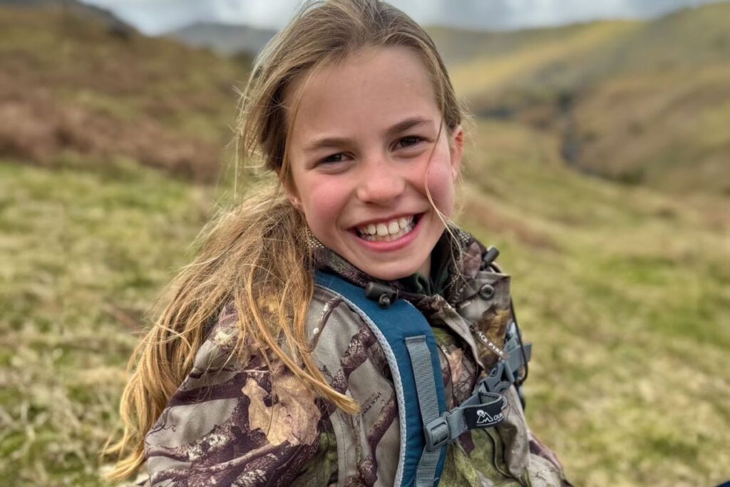 Princess Charlotte wears a mini replica of Kate Middleton’s coat