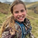 Princess Charlotte wears a mini replica of Kate Middleton’s coat