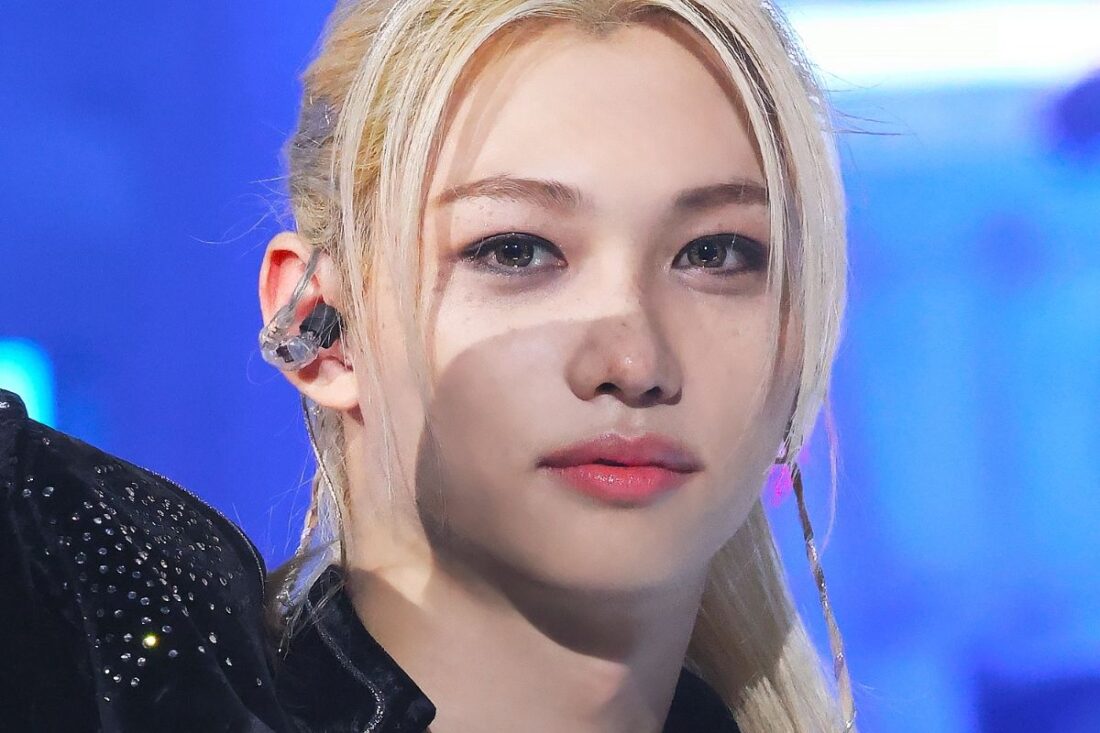 Stray Kids’ Felix performs at the Naver x Spotify event