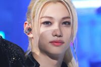 Stray Kids’ Felix performs at the Naver x Spotify event