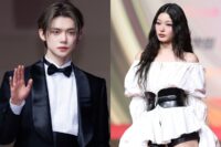 TXT's Yeonjun and KATSEYE's Yoonchae perform together at the 2025 Gayo Daejeon