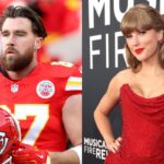 Taylor Swift supports her fiancé Travis Kelce at Kansas City Chiefs during Christmas