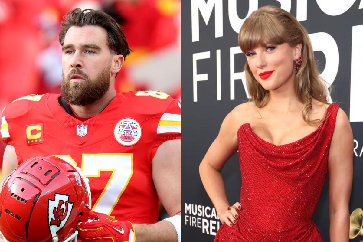 Taylor Swift supports her fiancé Travis Kelce at Kansas City Chiefs during Christmas