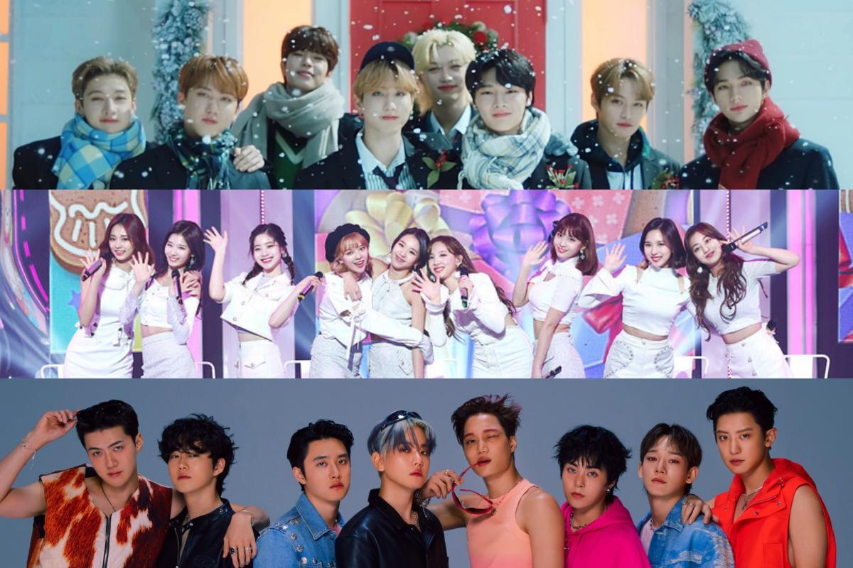 Top 10 Most iconic KPop Christmas songs, featuring TWICE, Stray Kids, and EXO