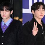 BTS V and Jungkook look like a couple in a new photo holding hands