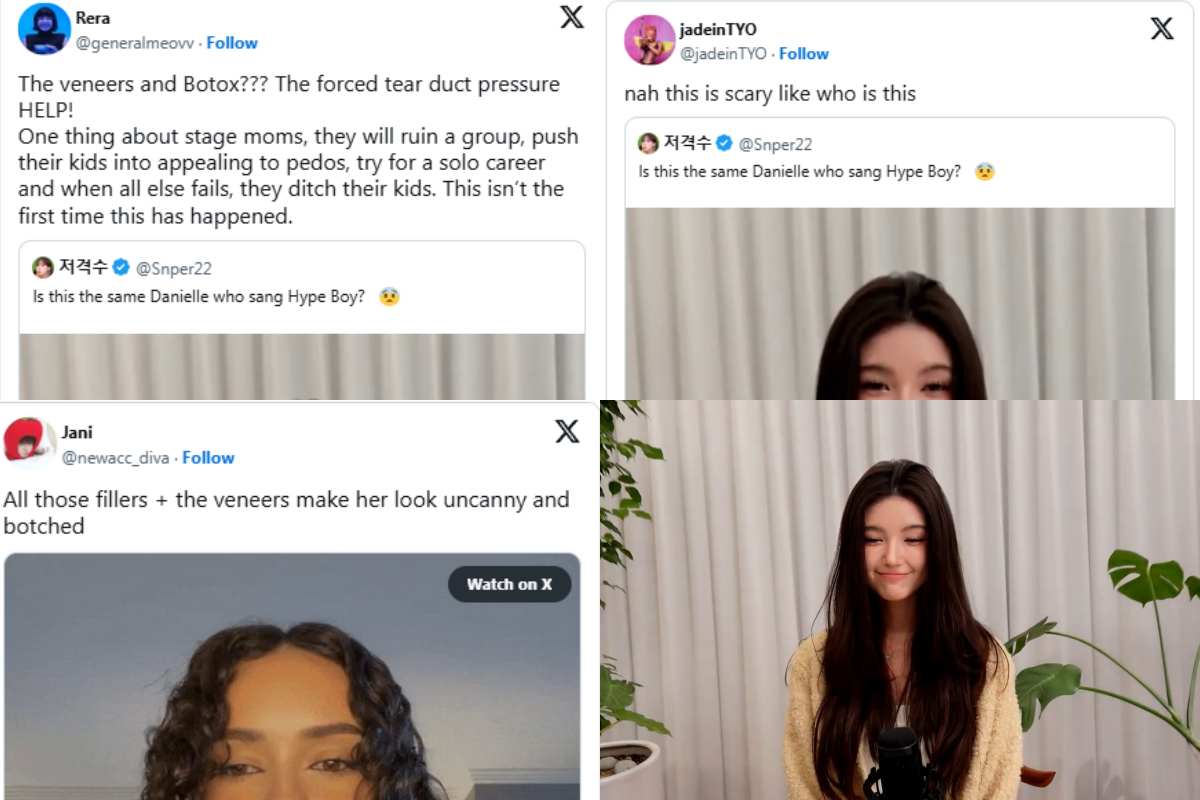 Former NewJeans member Danielle addresses fans while facing accusations about her appearance