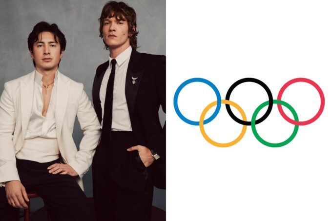 Hudson Williams and Connor Storrie from Heated Rivalry are chosen as Olympic torchbearers for the Milan Games