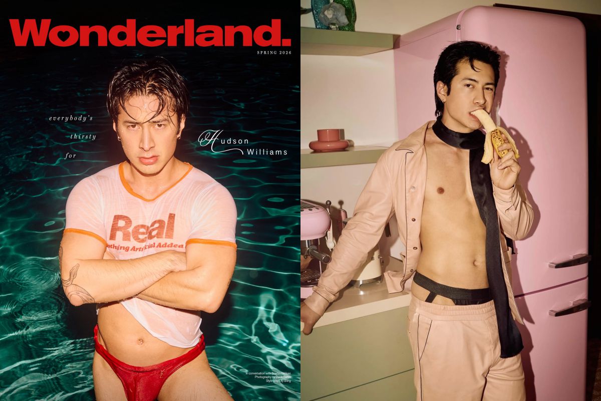 Hudson Williams discusses career growth and public image in new Wonderland interview