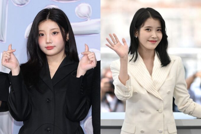 IU praises ILLIT’s Wonhee for her “Good Day” cover at year-end show
