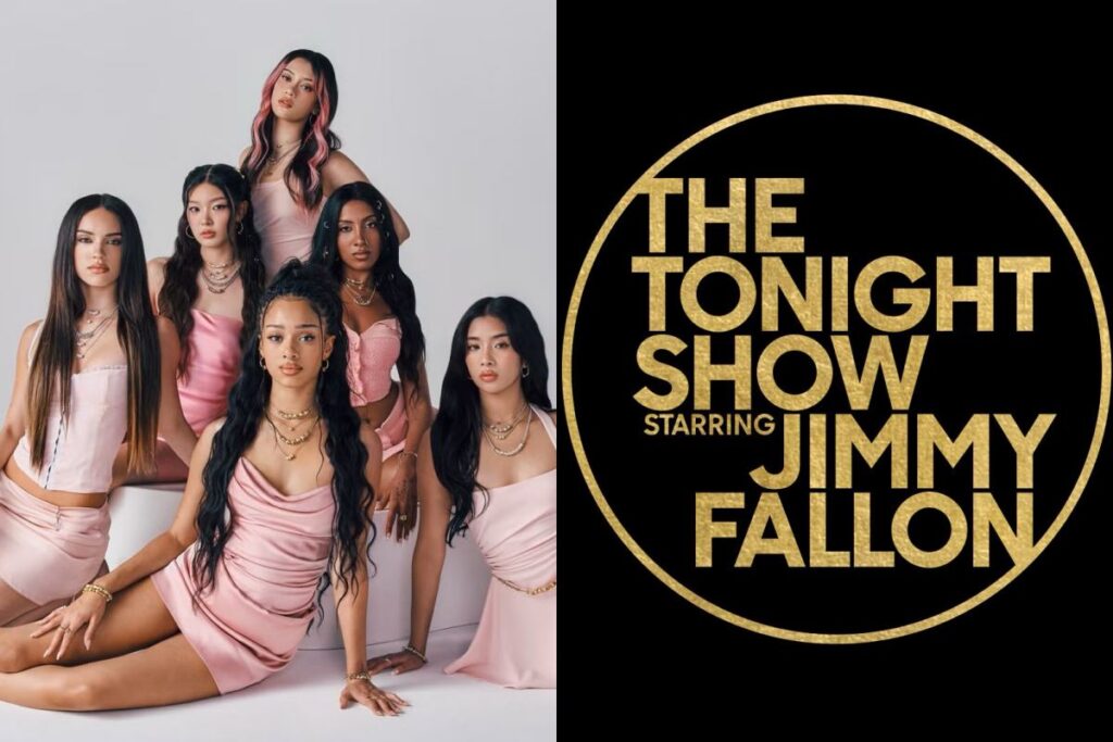 KATSEYE make their late night television debut on The Tonight Show