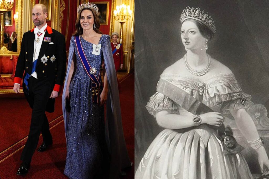 Kate Middleton has been securing Queen Victoria's tiara like a total genius