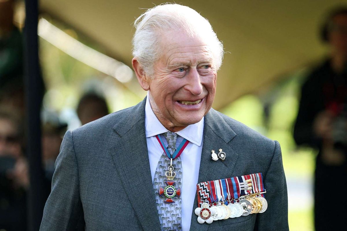 King Charles III's recent message was shared with an unusual error on social media