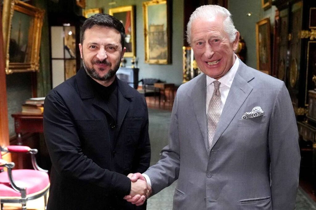 King Charles’ office shares a social media message with an error for the first anniversary of the 100 Year Partnership between the United Kingdom and Ukraine