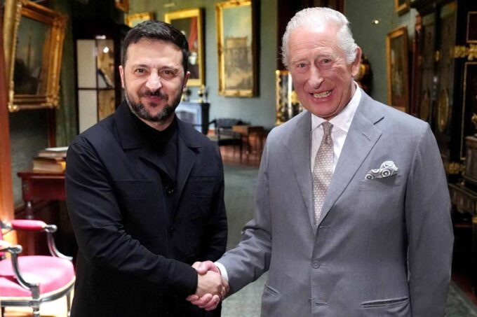 King Charles’ office shares a social media message with an error for the first anniversary of the 100 Year Partnership between the United Kingdom and Ukraine