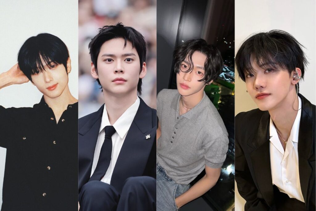 NCT’s Jisung, Jaemin, and RIIZE’s Eunseok and Wonbin get full Saja Boys by performing “Soda Pop” from “ Kpop Demon Hunters”