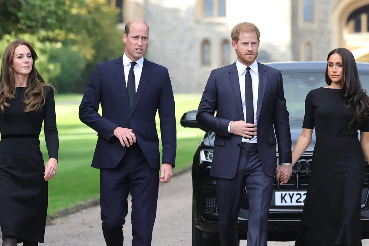 Kate Middleton and Prince William travel to Scotland while Prince Harry returns to London