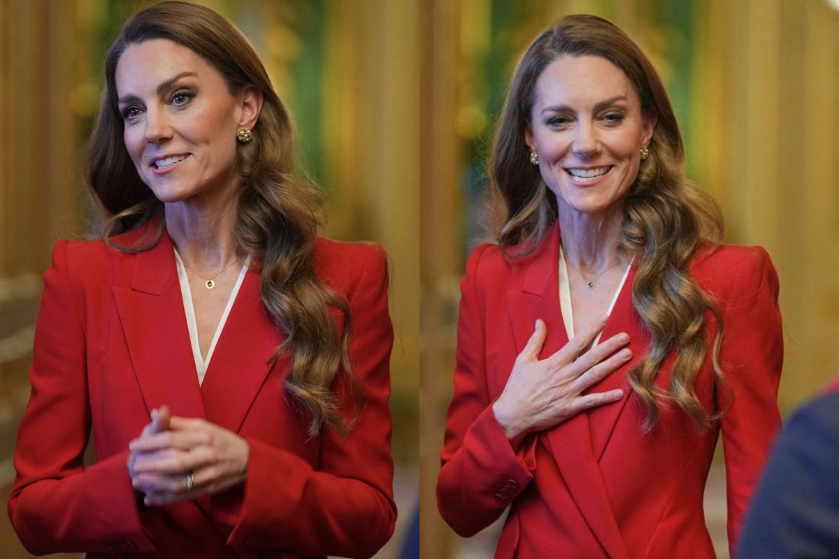 Princess Kate Middleton drives herself to a royal engagement at Windsor Castle