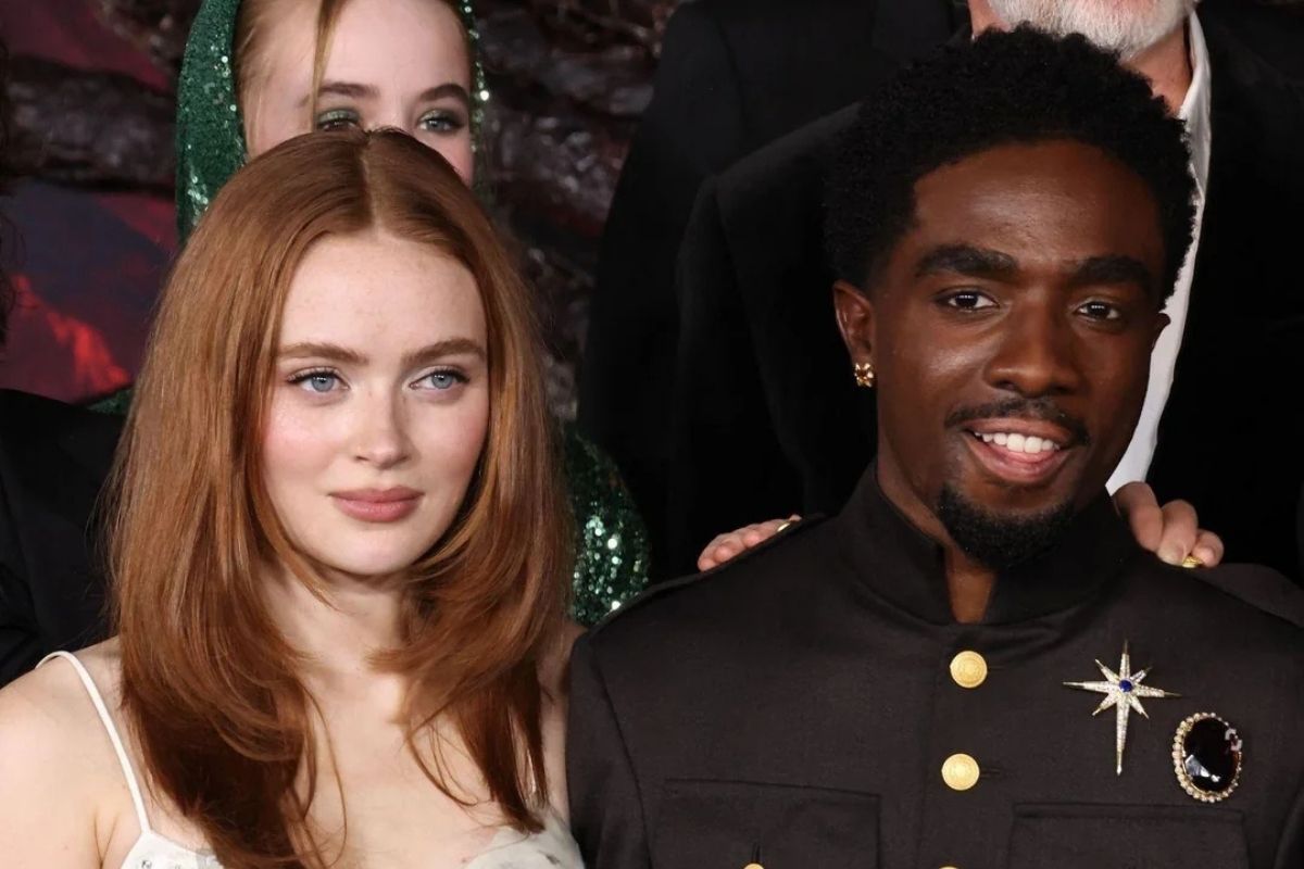Stranger Things A viral video of Sadie Sink and Caleb McLaughlin cuddling on set sparks dating rumors