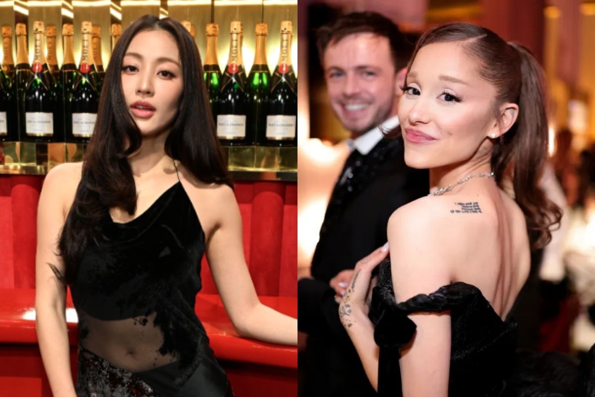 TWICE's Jihyo talks about meeting Ariana Grande at the Golden Globes' restroom