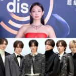 TWS shares a new photograph with BLACKPINK’s Jennie at the Golden Disc Awards