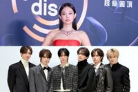 TWS shares a new photograph with BLACKPINK’s Jennie at the Golden Disc Awards