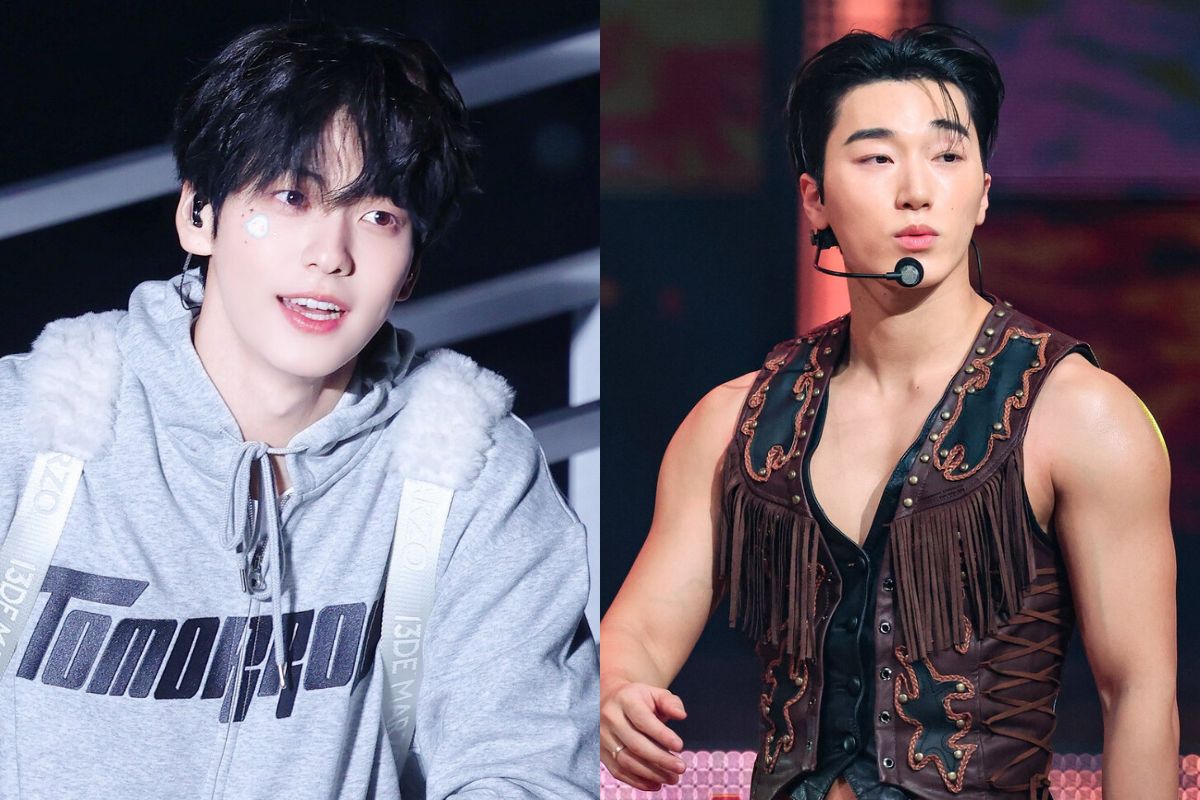 TXT's Soobin and ATEEZ's San talk flirtatiously about their encounter at Gayo Daejejeon