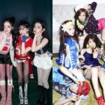 aespa and Red Velvet perform f(x)’s Chu during a special SMTown collaboration stage