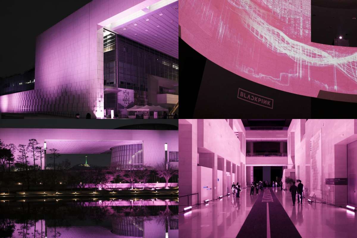 Shinsegae Department Store showcases BLACKPINK’s “GO” music video in Myeongdong Shinsegae Department Store showcases BLACKPINK’s “GO” music video in Myeongdong