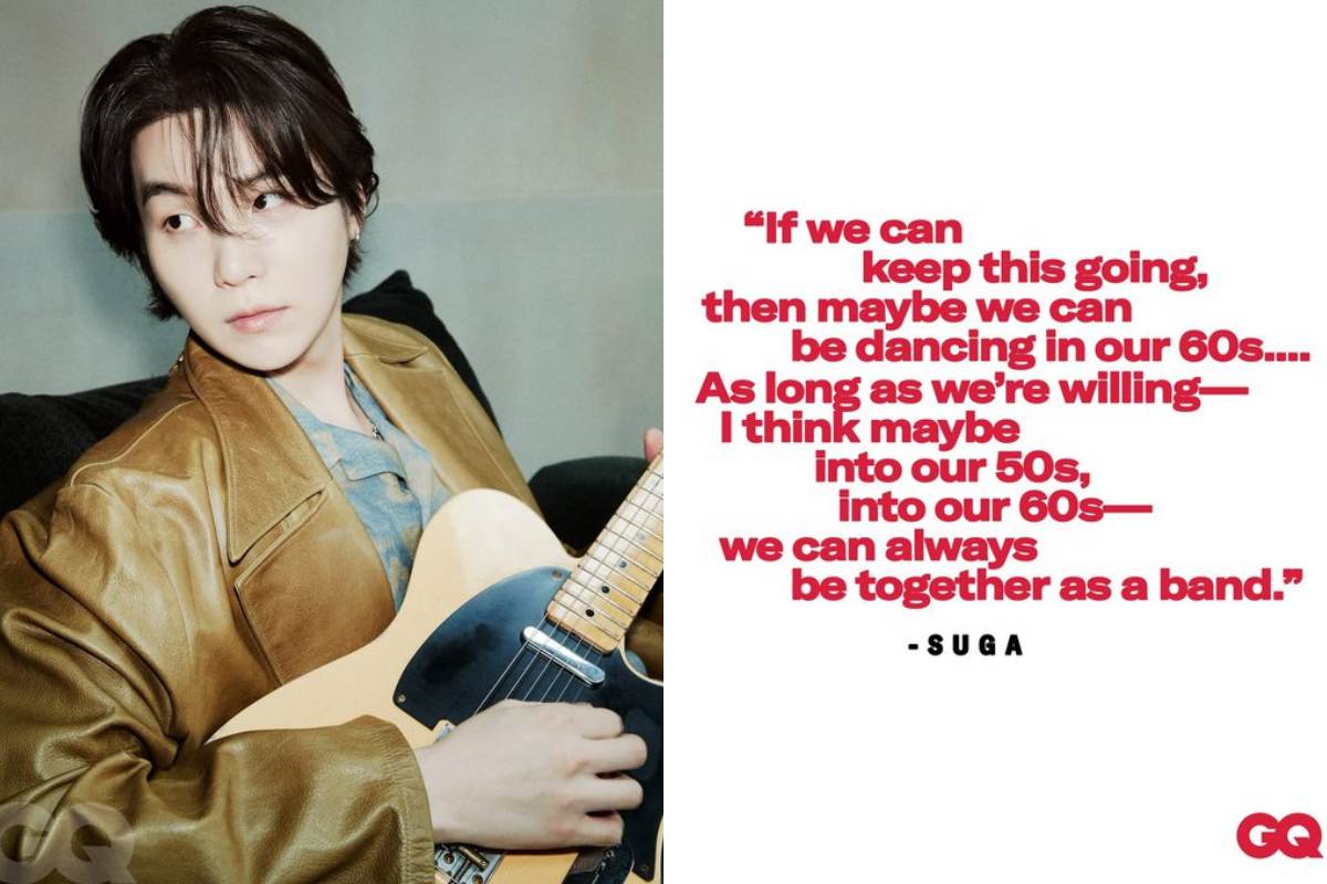 BTS members say the group wants to stay together into their 60s