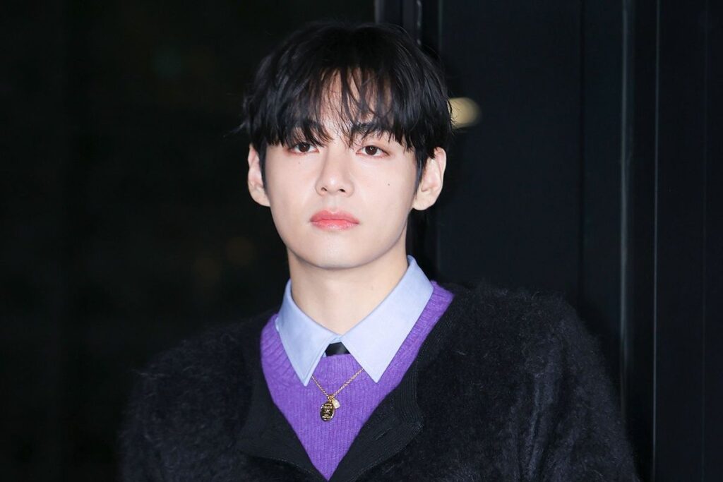 BTS V hosts a mini-tour of his new house during a livestream