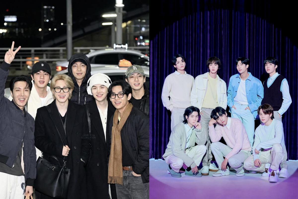BTS shows strong public presence during airport outing before their global comeback