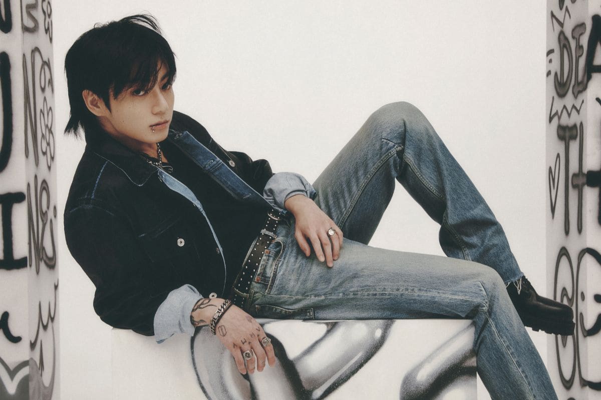 Jungkook is the only asian individual on the lsit 