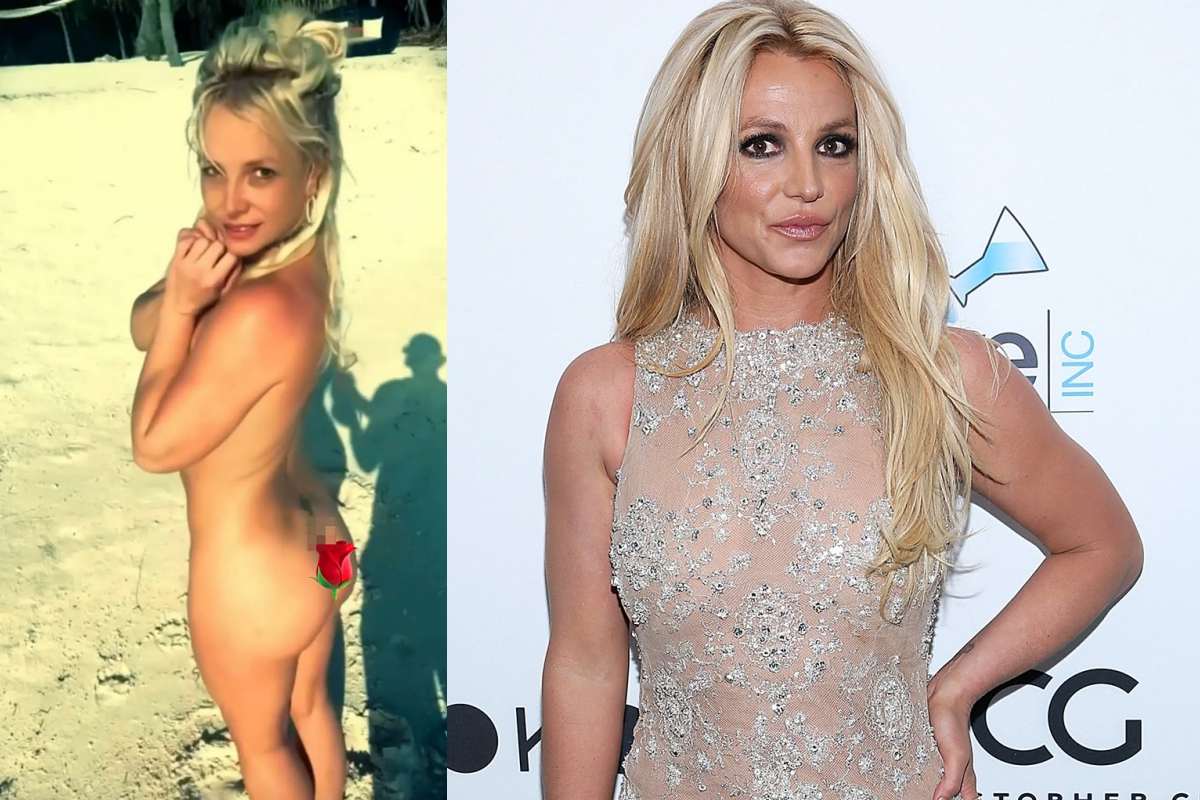 Britney Spears surprises with another nude picture on the beach