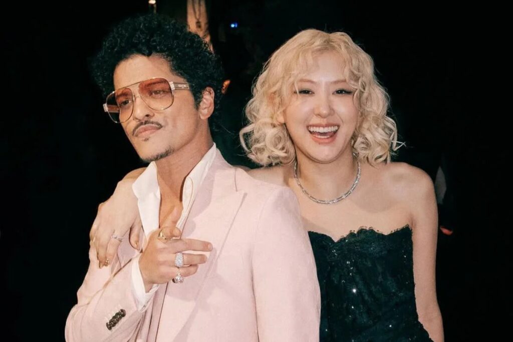 Bruno Mars confirmed a new song with BLACKPINK's Rosé