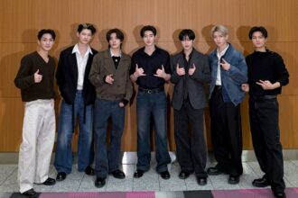 ENHYPEN celebrates the opening of the Prada Breeze Nanshan boutique in Taipei