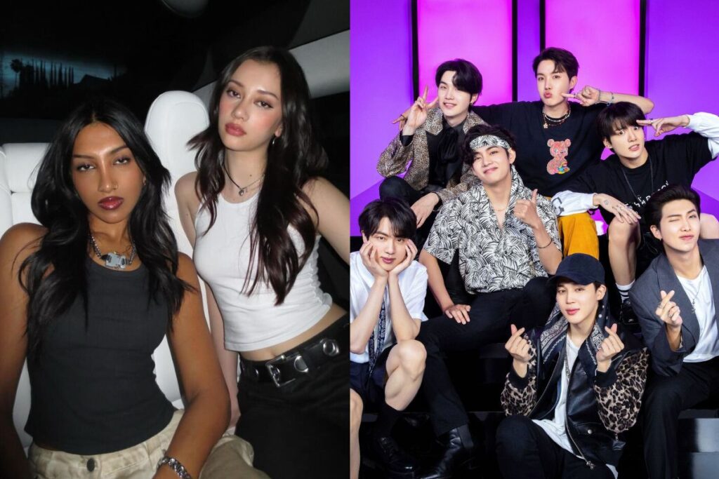 KATSEYE's Megan and Lara spoke about a BTS tour, referring to them as legends KATSEYE's Megan and Lara spoke about a BTS tour, referring to them as legends