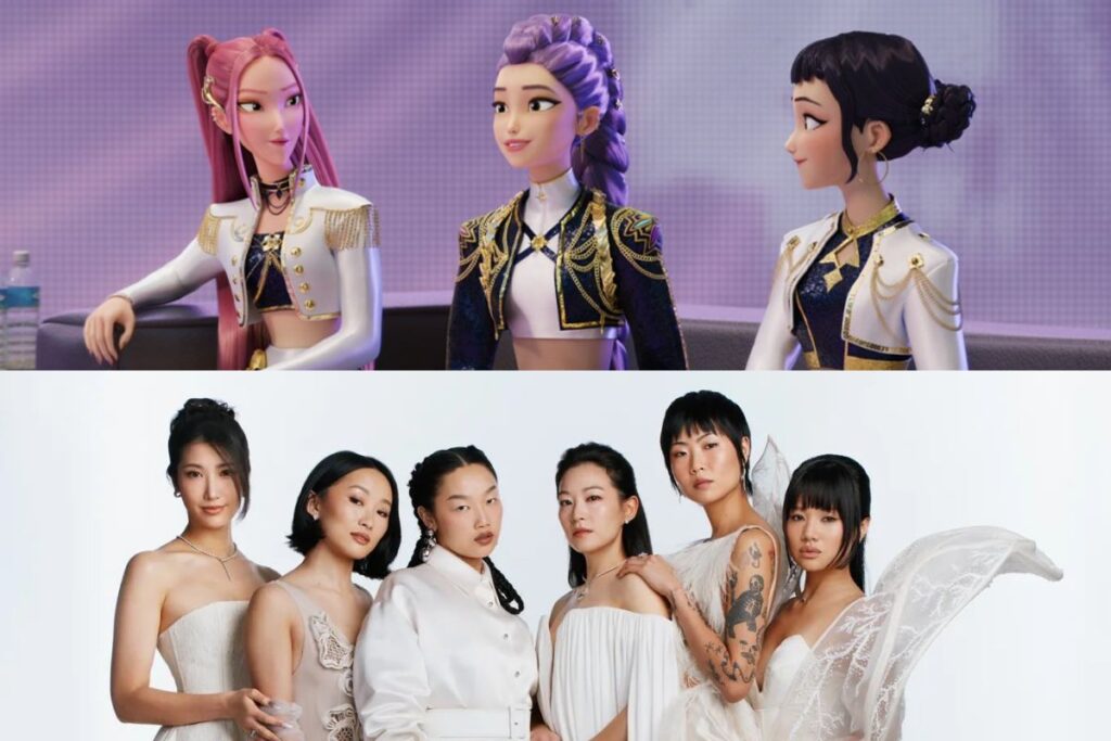 KPop Demon Hunters cast competes on Hot Ones by eating spicy wings KPop Demon Hunters cast competes on Hot Ones by eating spicy wings