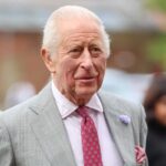 King Charles III attends the opening show of London Fashion Week