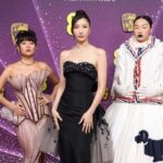 Kpop Demon Hunters’ HUNTRX makes a special performance at the BAFTA Film Awards